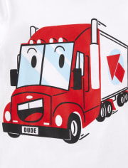 Baby And Toddler Boys Truck Graphic Tee