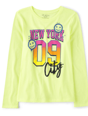 Girls New York City Graphic Tee
