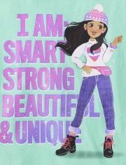 Girls Strong Graphic Tee