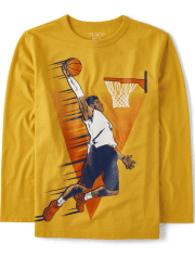 Boys Basketball Graphic Tee