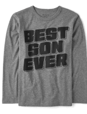 Boys Best Son Graphic Tee