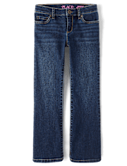 Jeans bootcut básicos para niñas