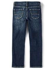 Boys Stretch Straight Jeans - Slim