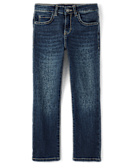 Boys Stretch Straight Jeans - Husky