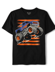 Boys Monster Truck Graphic Tee