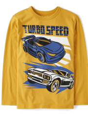 Boys Turbo Speed Graphic Tee