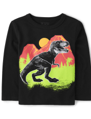 Baby And Toddler Boys T-Rex Graphic Tee