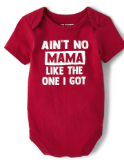 Unisex Baby Matching Family Mama Graphic Bodysuit