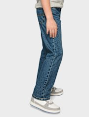 Boys Non-Stretch Bootcut Jeans