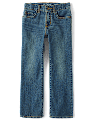 Boys Non-Stretch Bootcut Jeans