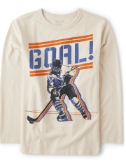 Boys Hockey Graphic Tee