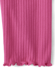 Toddler Girls Ribbed Leggings