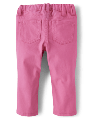 Jeans droits pour bébés et petites filles