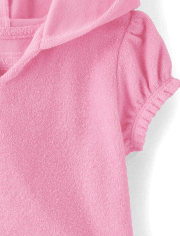 Cover-up con peplum para bebés y niñas pequeñas