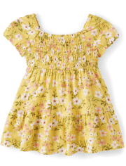 Toddler Girls Mommy And Me Floral Ruffle Dress