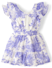 Baby And Toddler Girls Mommy And Me Floral Ruffle Dress
