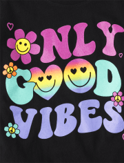 Girls Only Good Vibes Graphic Tee