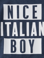 Boys Nice Italian Boy Graphic Tee