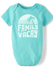 Unisex Baby Matching Family Vacay Graphic Bodysuit