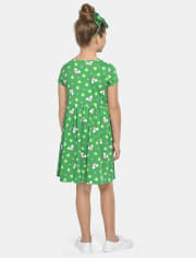 Vestido diario para niñas del día de San Patricio