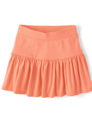 Jupe-short à volants pour fille