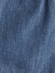 Shortssin cordones de cambray para niña