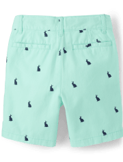 Boys Bunny Chino Shorts