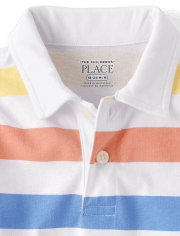 Polo a rayas para bebés y niños pequeños