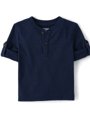 Baby And Toddler Boys Henley Top