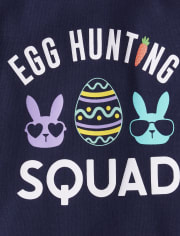 bébé et tout-petit, garçon Famille assorti Egg Hunting Squad Snug Fit coton Pyjama