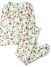 Pijamas De Algodón Floral Mamá Y Yo Para Mujer