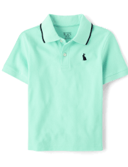 Polo de piqué conejito para niño