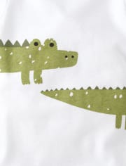 Baby Boys Alligator Bodysuit 5-Pack