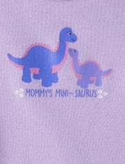 Baby Girls Dino Bodysuit 5-Pack
