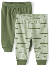 Lot de 2 pantalons en alligator pour bébé garçon