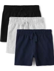 Unisex Baby Shorts 3-Pack