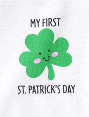 Ensemble de vêtements de jeu 2 pièces pour la Saint-Patrick de Bébé First