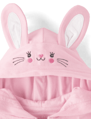 Conjunto de ropa de juego de 3 piezas para bebé niña Bunny