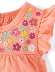 Baby Girls Floral Romper 2-Pack