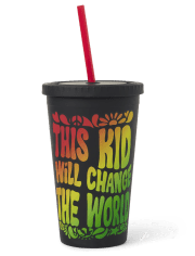 Vaso unisex para niños Cambia el mundo