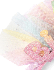 Bandeau arc-en-ciel joyeux anniversaire pour filles