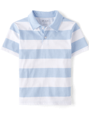 Boys Striped Polo