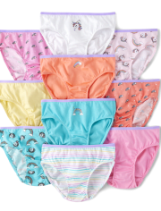 Girls Unicorn Underwear 10-Pack