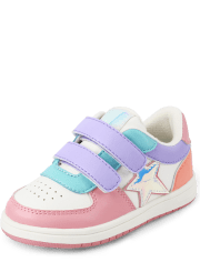 Toddler Girls Colorblock Low Top Sneakers