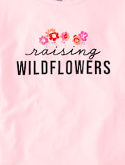 Womens Wildflowers Pajama Tee