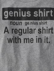Boys Genius Graphic Tee