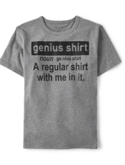 Boys Genius Graphic Tee