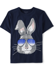 Boys Easter Bunny Graphic Tee