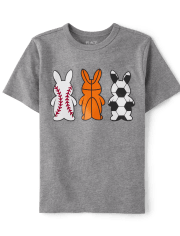 Boys Easter Sports Graphic Tee