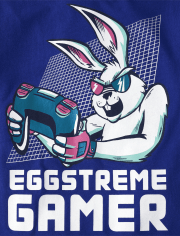 Boys Easter Gamer Graphic Tee